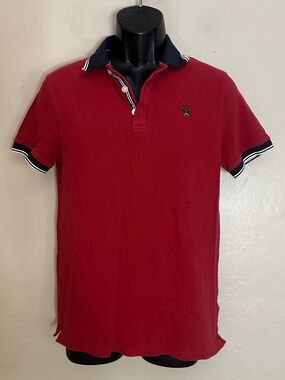 Herberton Polo Medium Gently worn 100% cotton 19" armpit to armpit